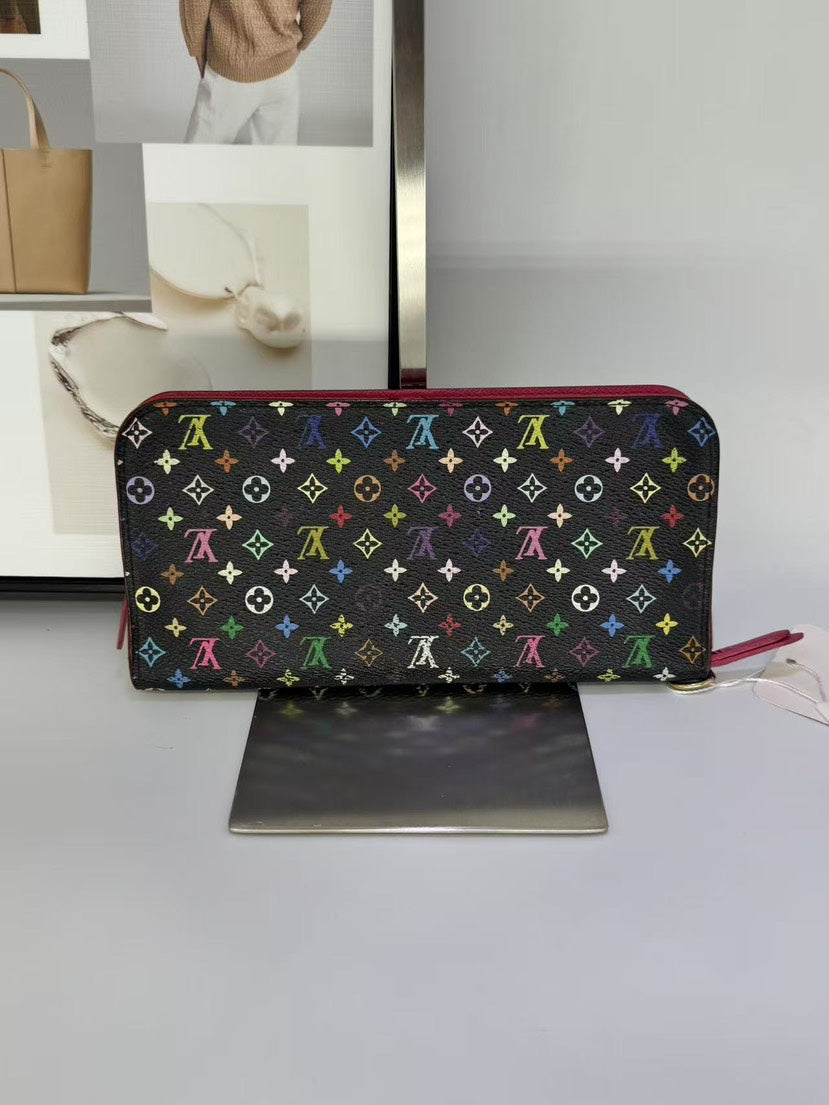 Louis Vuitton Murakami Black Wallet