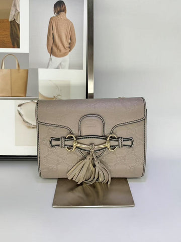 Gucci Emily Grey Bag