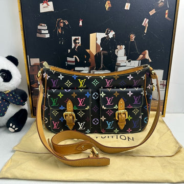 Louis Vuitton Multicolore Pochette Black Bag