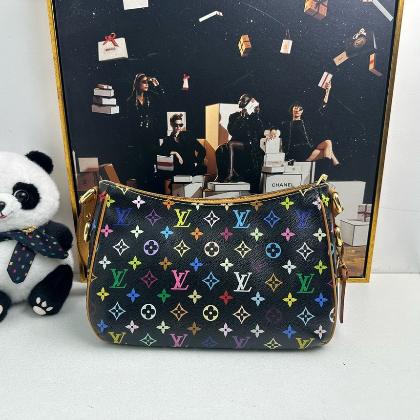 Louis Vuitton Multicolore Pochette Black Bag