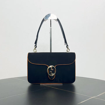 Gucci Horsebit 1955 Black Shoulder Bag