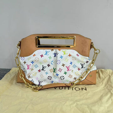 Louis Vuitton Judy Multicolor Bag White