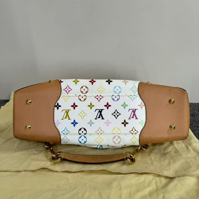 Louis Vuitton Judy Multicolor Bag White