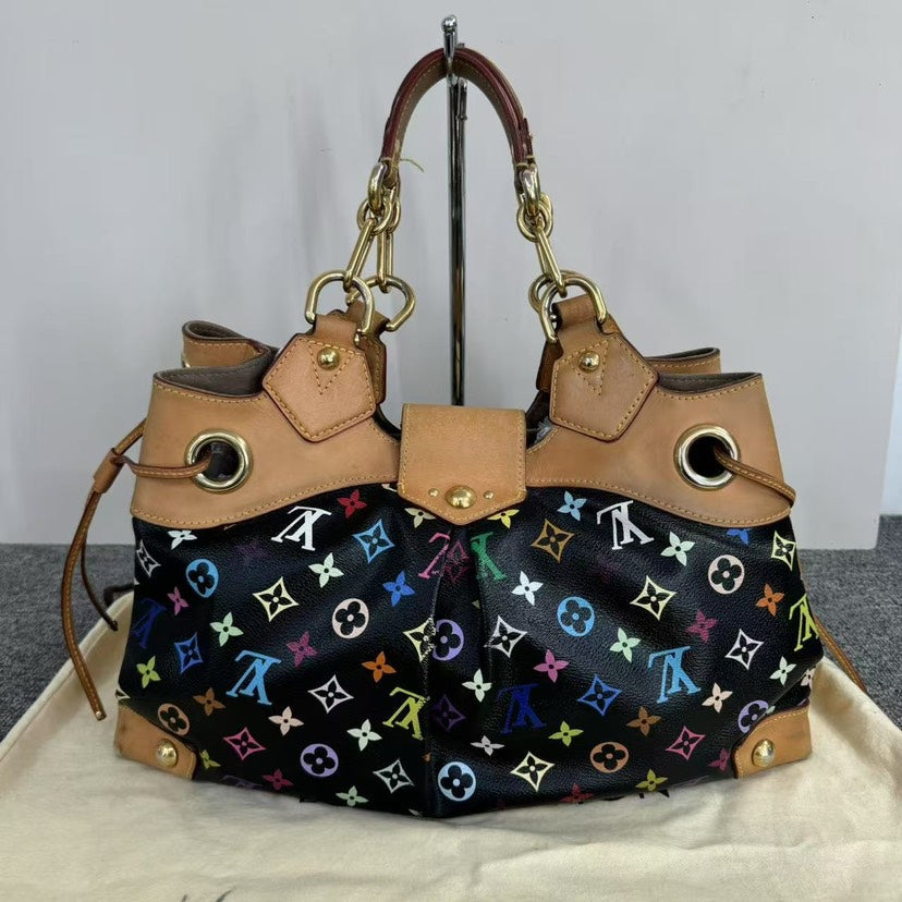 Louis Vuitton Multicolor Black Handbag