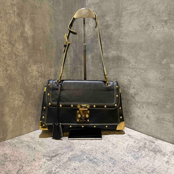Louis Vuitton Suhali Leather Black Shoulder Bag