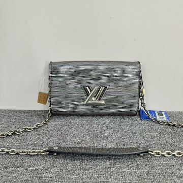 Louis Vuitton Twist WOC Silver Clutch