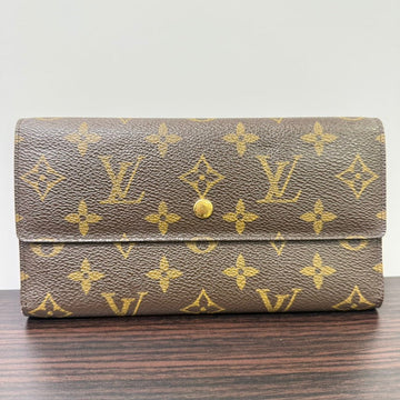 Louis Vuitton Monogram Brown Long Wallet