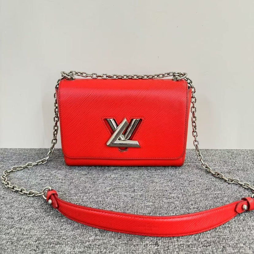 Louis Vuitton Twist Red Chain Bag