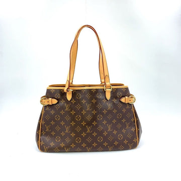 Louis Vuitton Monogram Tote Bag Brown