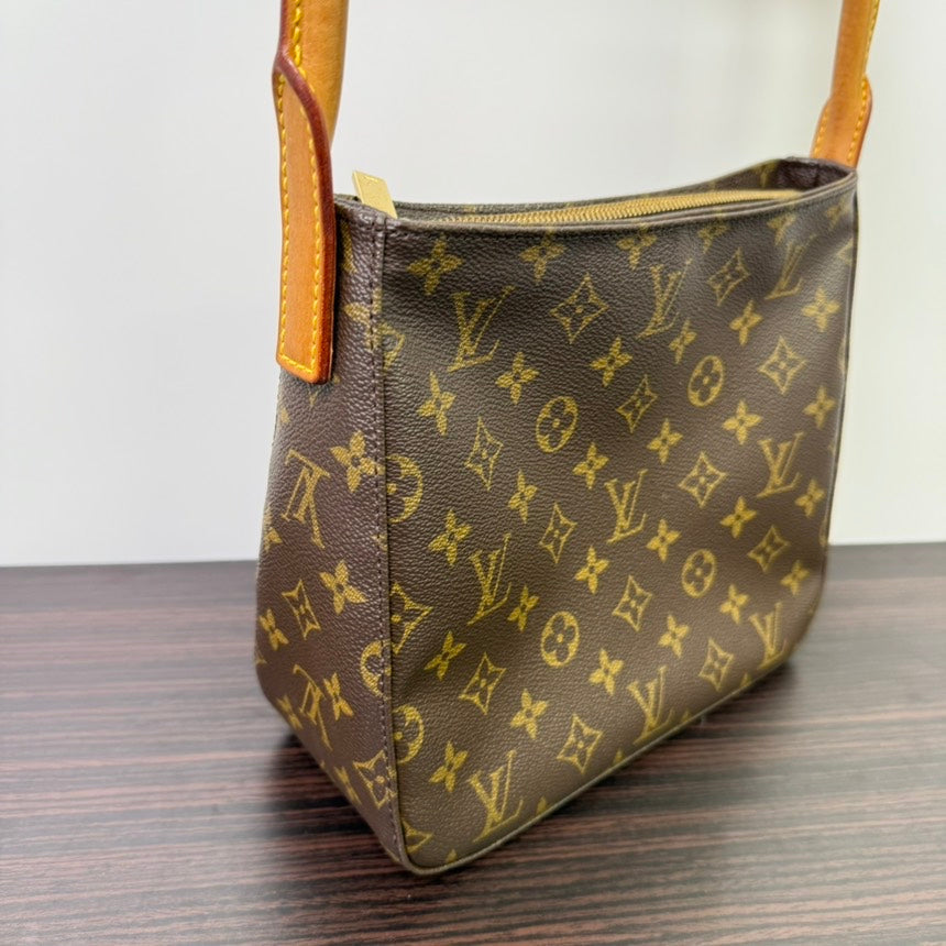 Louis Vuitton Monogram Looping MM Brown Handbag