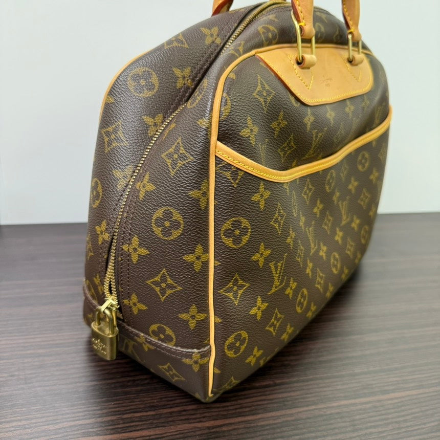 Louis Vuitton Monogram Deauville Brown Handbag