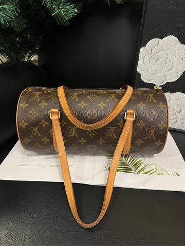 Louis Vuitton Monogram Babilon 30 Brown Handbag