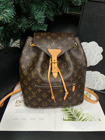Louis Vuitton Montsouris Brown Monogram Backpack
