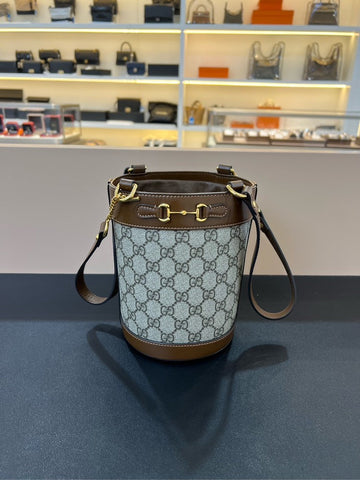 Gucci 1955 Bucket Bag Brown Monogram Canvas
