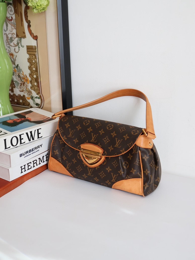 Louis Vuitton Monogram Sologne Brown Shoulder Bag
