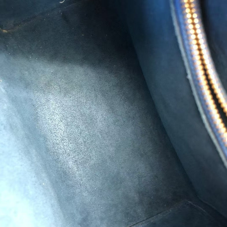 Louis Vuitton Epi Blue Handbag