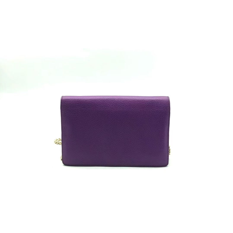 Gucci Soho Purple Chain Bag