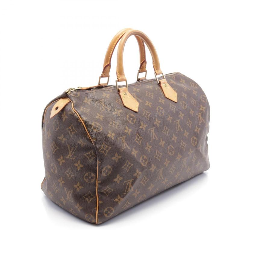 Louis Vuitton Speedy 35 Monogram Brown Handbag