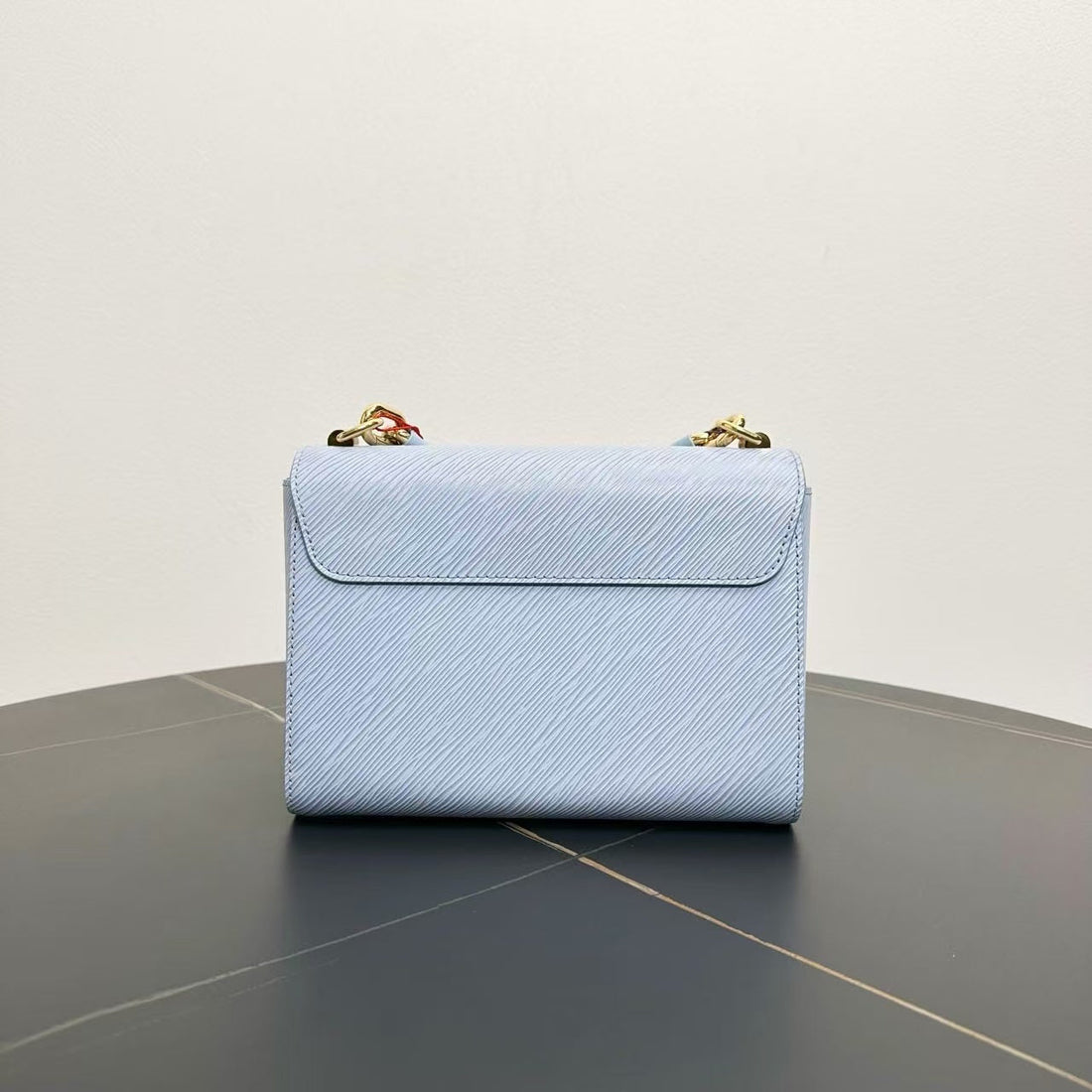 Louis Vuitton Twist Medium Light Blue Shoulder Bag