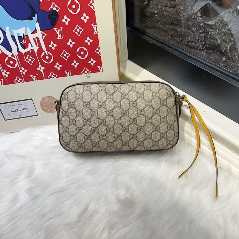 Gucci Ophidia Beige Camera Bag