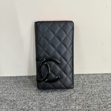 Top Quality Chanel Classic Quilted Black Wallet