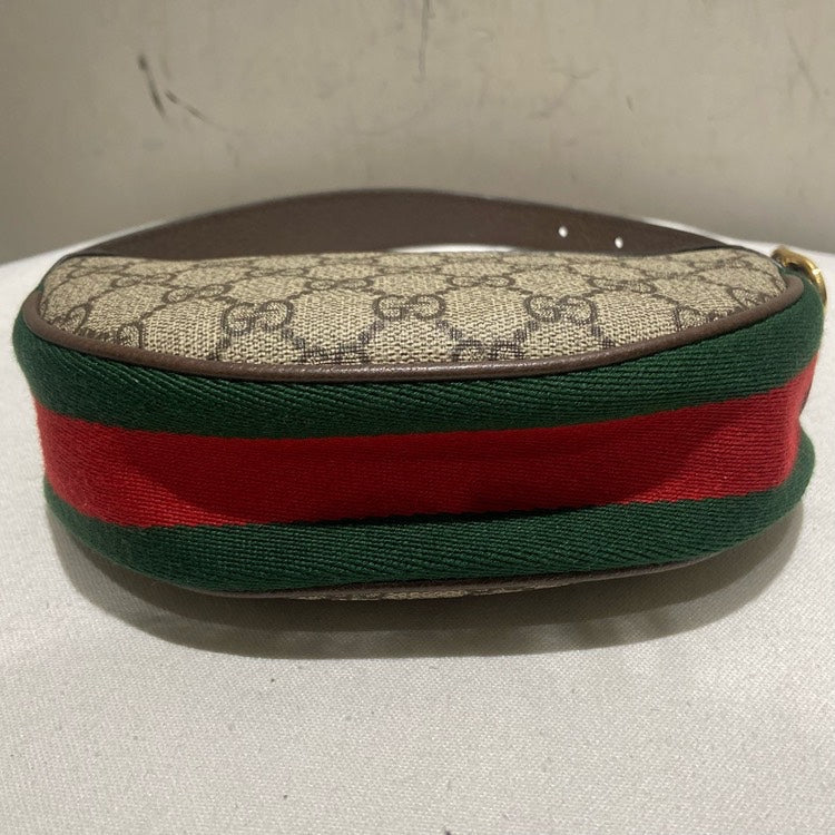 Gucci GG Supreme Brown Shoulder Bag