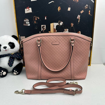Gucci Soho Pink Leather Satchel Bag