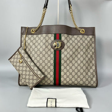 Gucci Ophidia Beige Brown Tote Bag