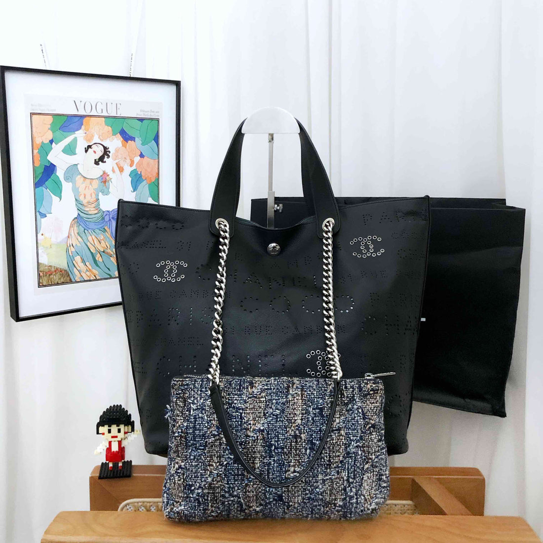 Top Quality Chanel Cambon Tote Bag Black