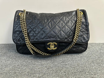 Top Quality Chanel Classic Black Quilted Shoulder Bag