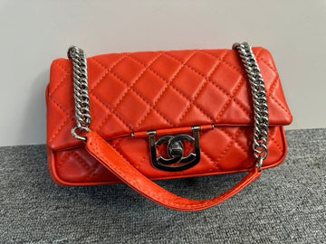 Top Quality Chanel Red Quilted Shoulder Bag