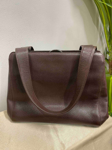 Top Quality Chanel  Brown Leather Shoulder Bag