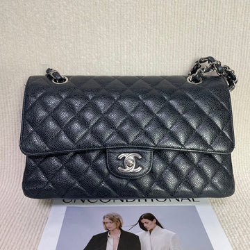 Top Quality Chanel Classic Flap CF Bag Black Leather Shoulder Bag