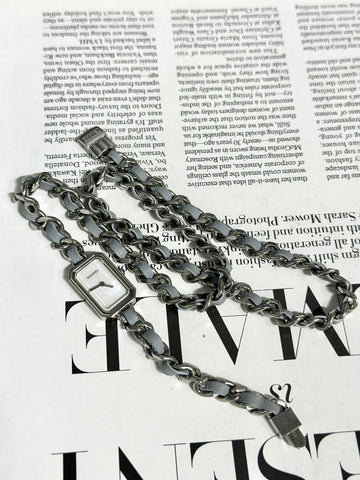 Top Quality Chanel Premiere Rock Silver Square Bracelet Watch