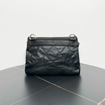 Chanel Black Quilted Leather Shoulder Bag