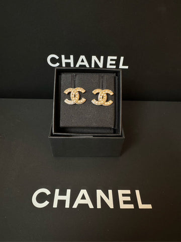 Top Quality Chanel Classic CC Earrings 23v Gold Earrings