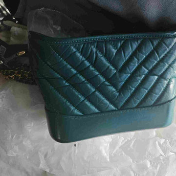 Top Quality Chanel Chevron Green Shoulder Bag