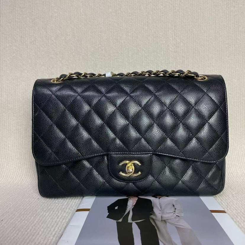 Chanel Classic Flap CF Bag Black Shoulder Bag
