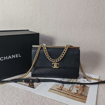 Chanel H5021807 Black Quilted Shoulder Bag