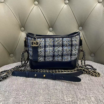 Chanel Gabrielle Navy Shoulder Bag