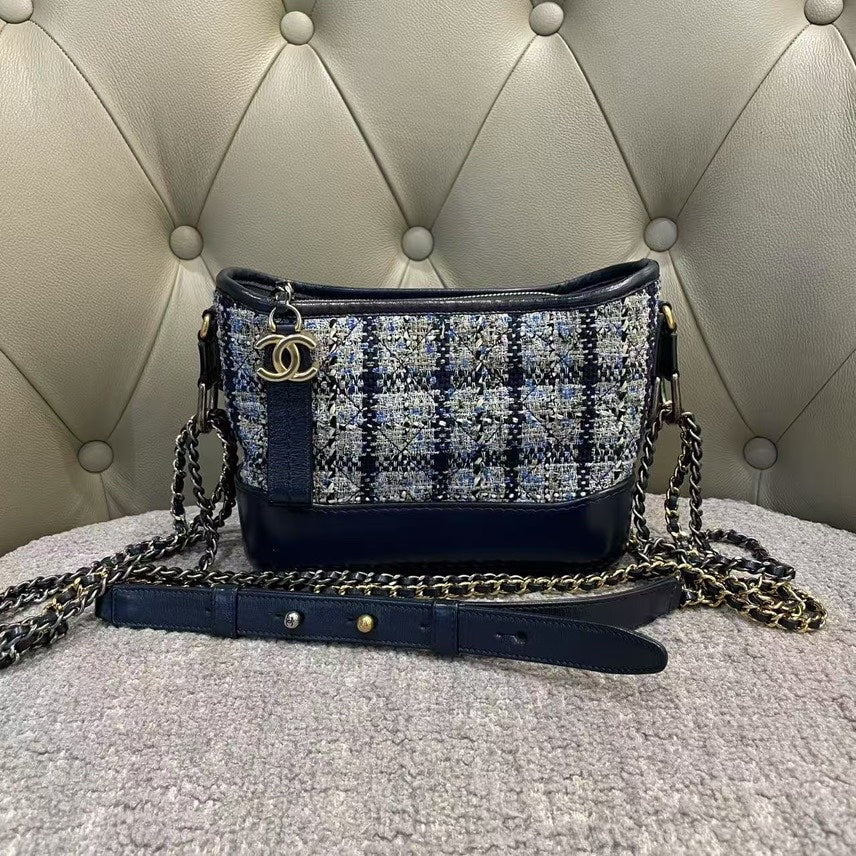 Chanel Gabrielle Navy Shoulder Bag