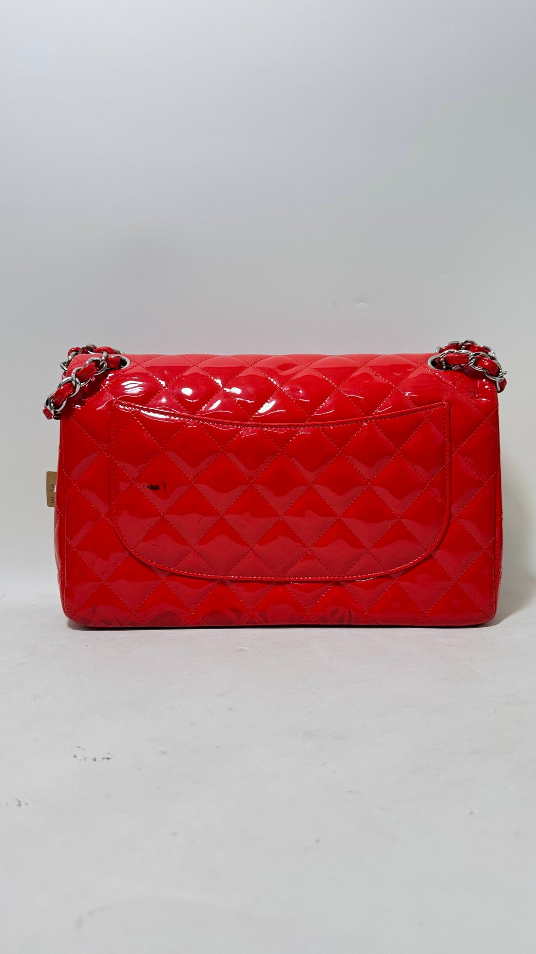 Chanel Flap  Leather Bag in Red - Shoulder Bag