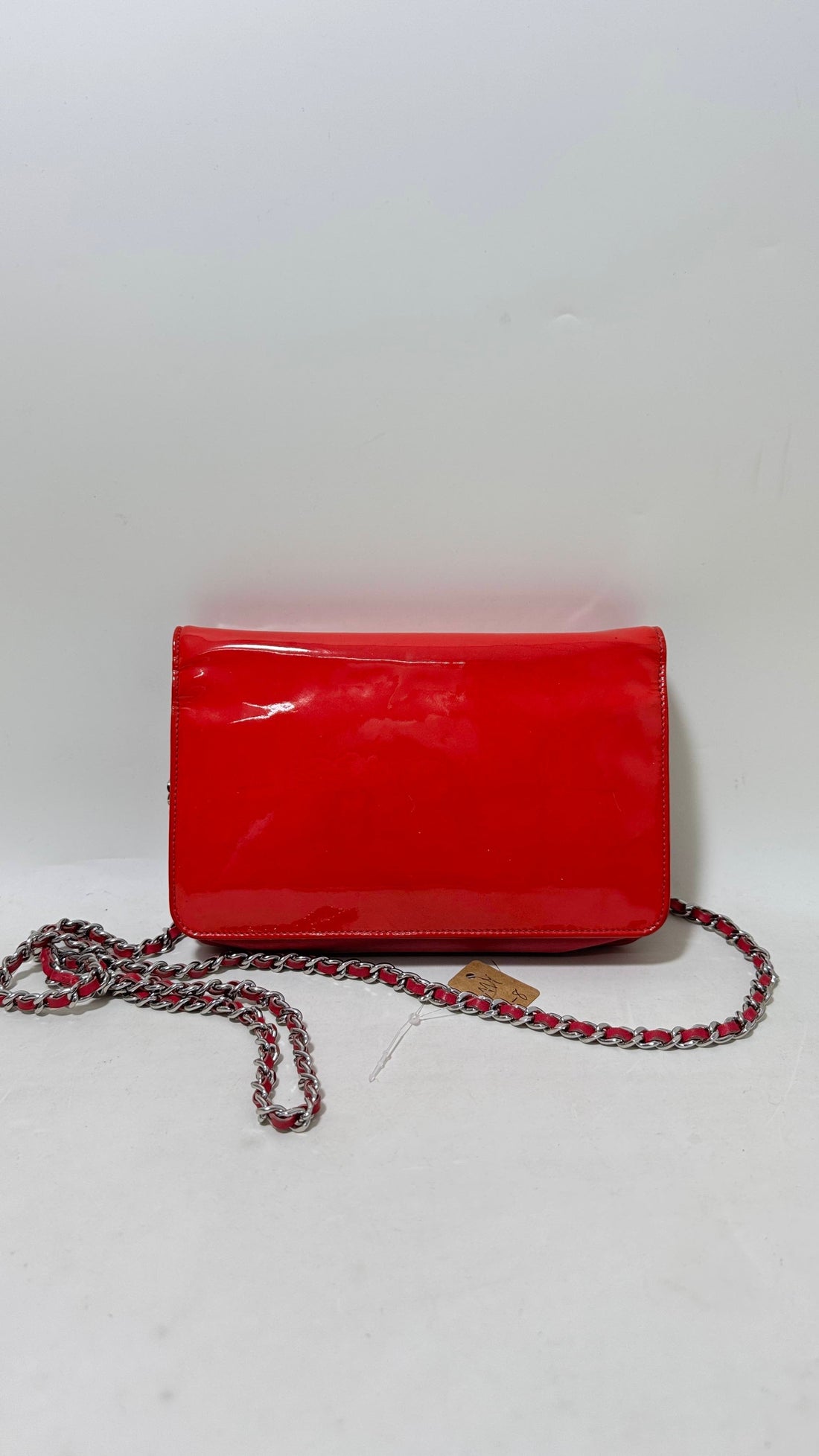 Chanel  Red WOC Crossbody Bag