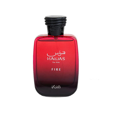 Hawas Fire by Rasasi for Men - 3.4 oz EDP Spray 100ml Perfume