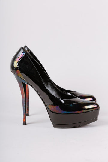 Gucci Oil Slick Platform Stiletto