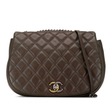 Top Quality Chanel Caviar Skin Matelasse Chain Shoulder Bag