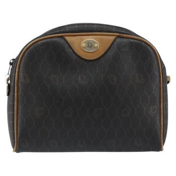 Christian Dior Vintage Honeycomb Shoulder Bag Canvas Black Pvc Shoulder Bag Bag ()