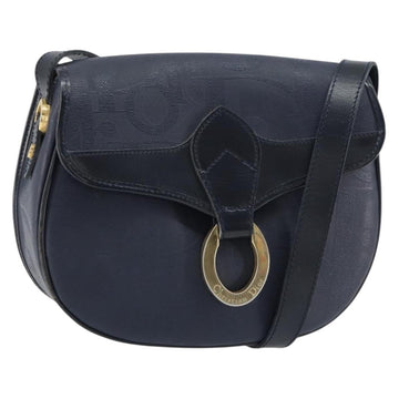 Christian Dior Trotter Shoulder Bag Canvas Navy Canvas Shoulder Bag Bag ()