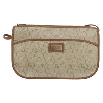 Christian Dior Vintage Honeycomb Shoulder Bag Canvas Beige Canvas Shoulder Bag Bag ()