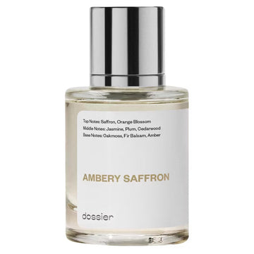 Dossier Ambery Saffron Eau De Parfum Unisex Perfume 1.7 oz 50ml Perfume